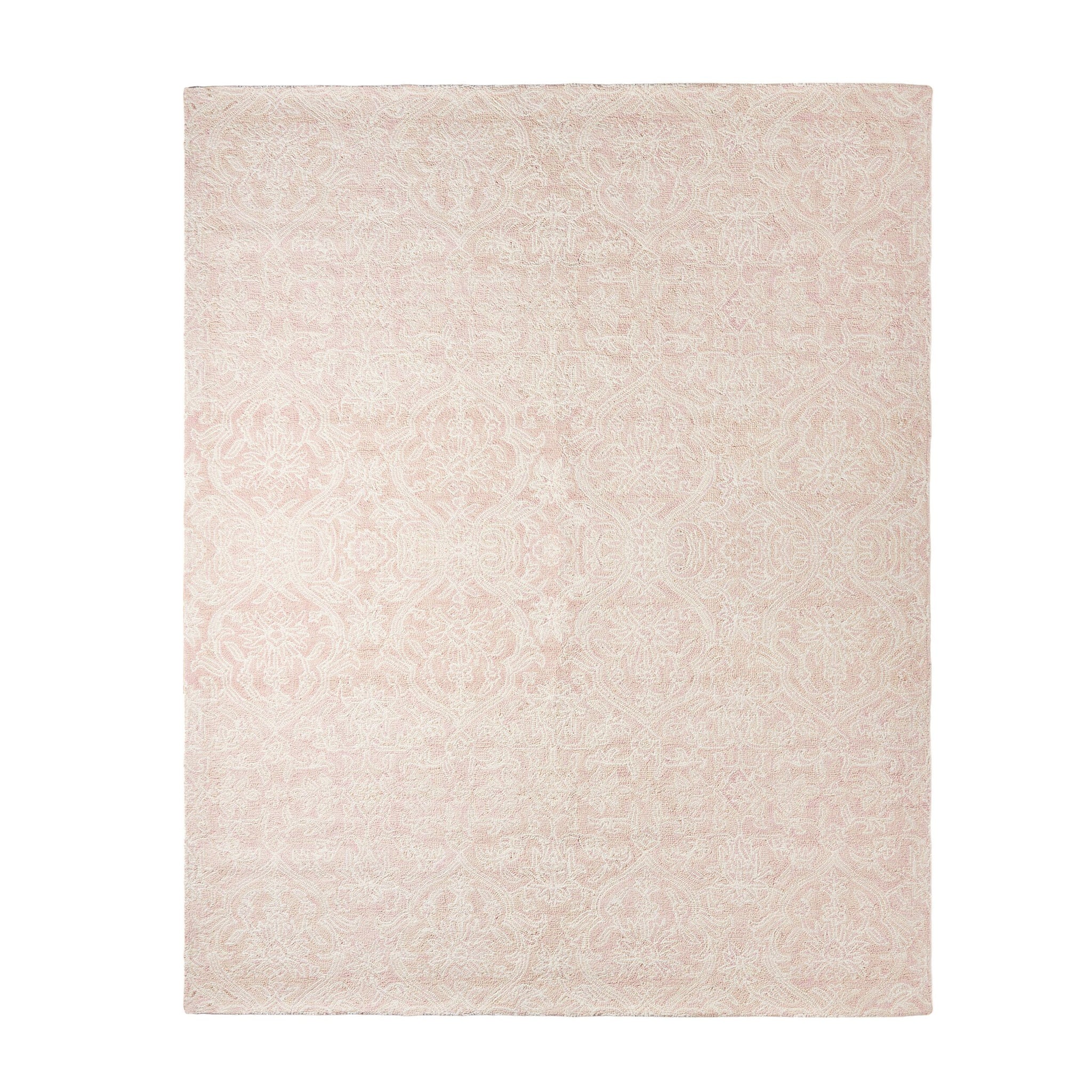 Dreamtime Floral Blush Pink Rug 300x240cm
