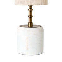 Valeria Marble Table Lamp 50cm