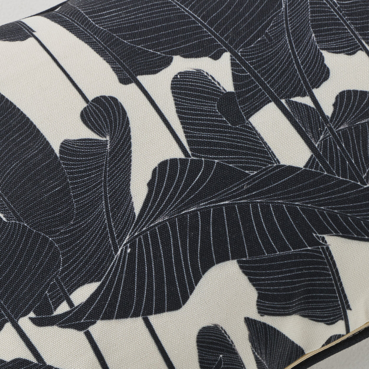 Aruba Night Leaf Outdoor Cushion 35x55cm