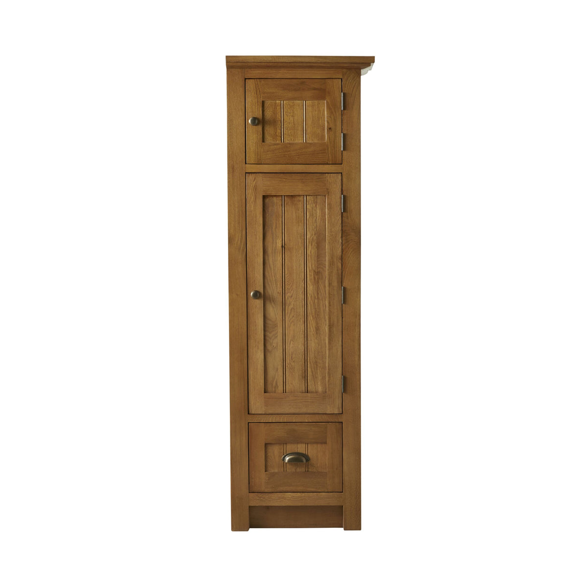 Oakford Larder Side Cabinet Right 550x485x1800mm - Image 1