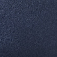 Hamptons French Linen Cushion Washed Navy 50x50cm