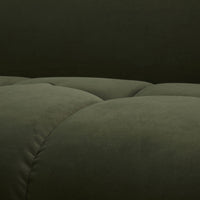 Alexis 2.5 Seater Velvet Sofa Eucalyptus