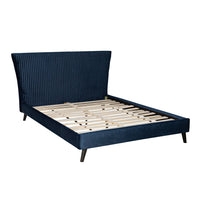 Pleat Bed Queen Midnight