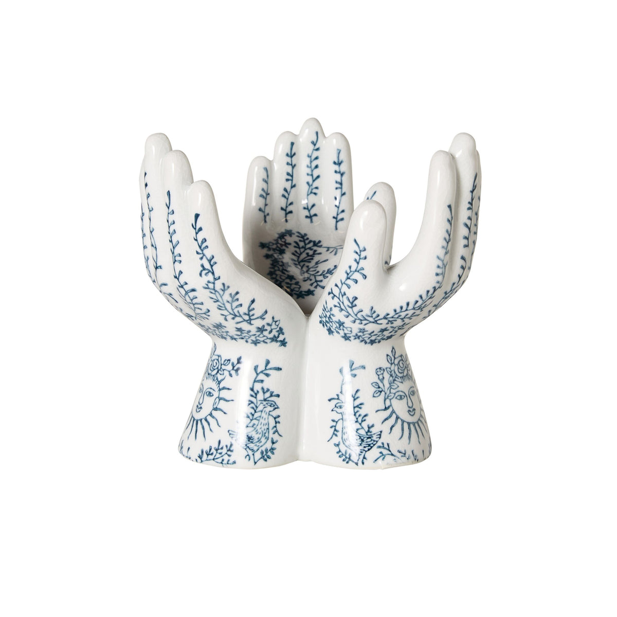 Celestial Poreclain Hands Statue