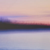 Dusking Framed Canvas Print 60x60cm