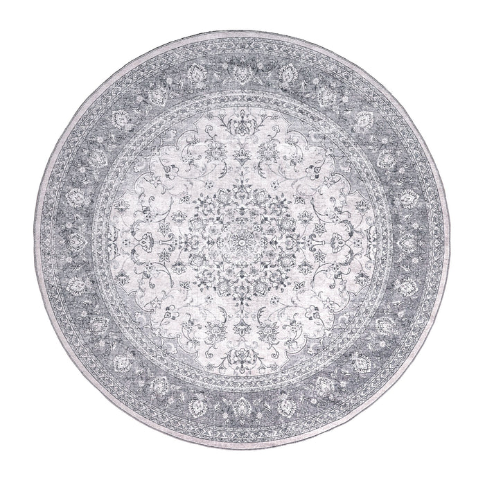 Ziba Round Washable Rug 200cm