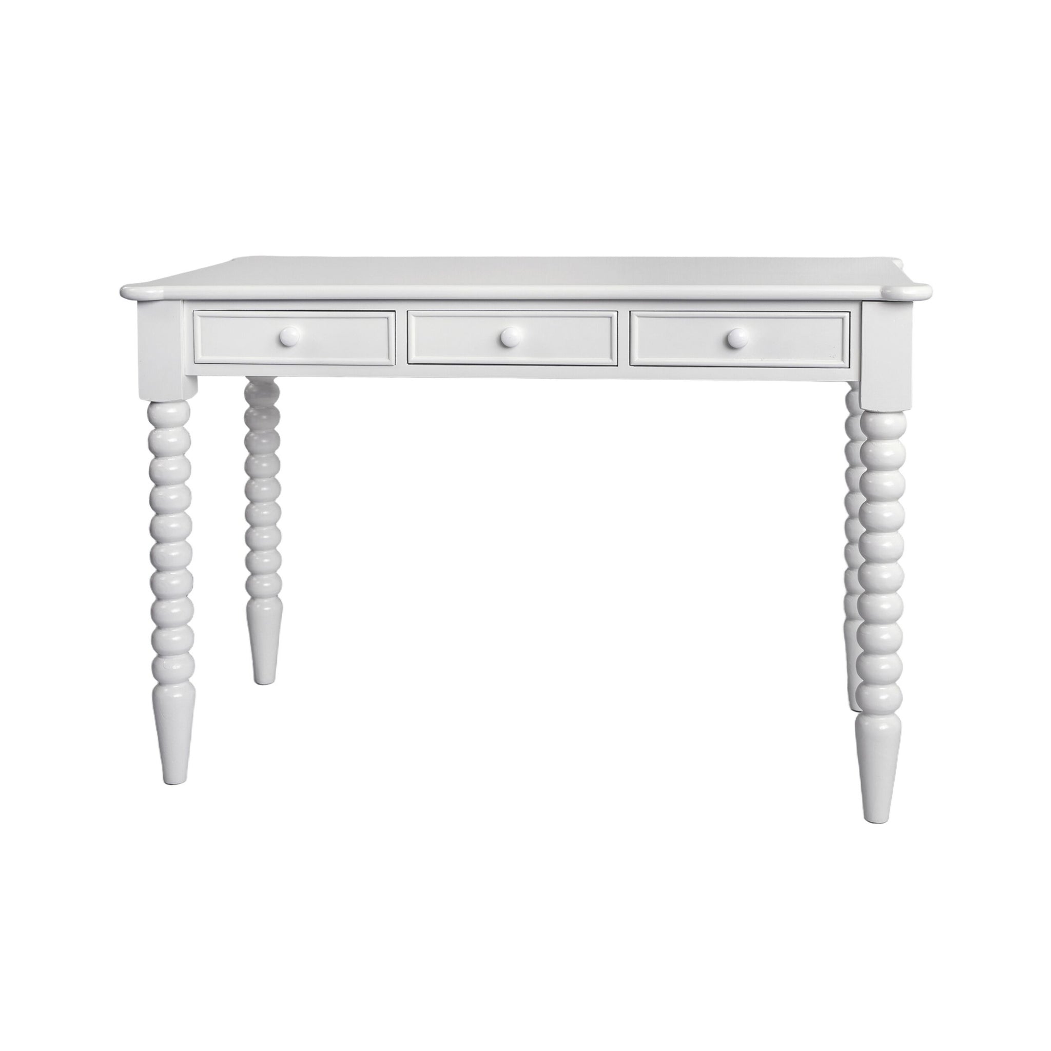 Maisie 3 Drawer Desk White