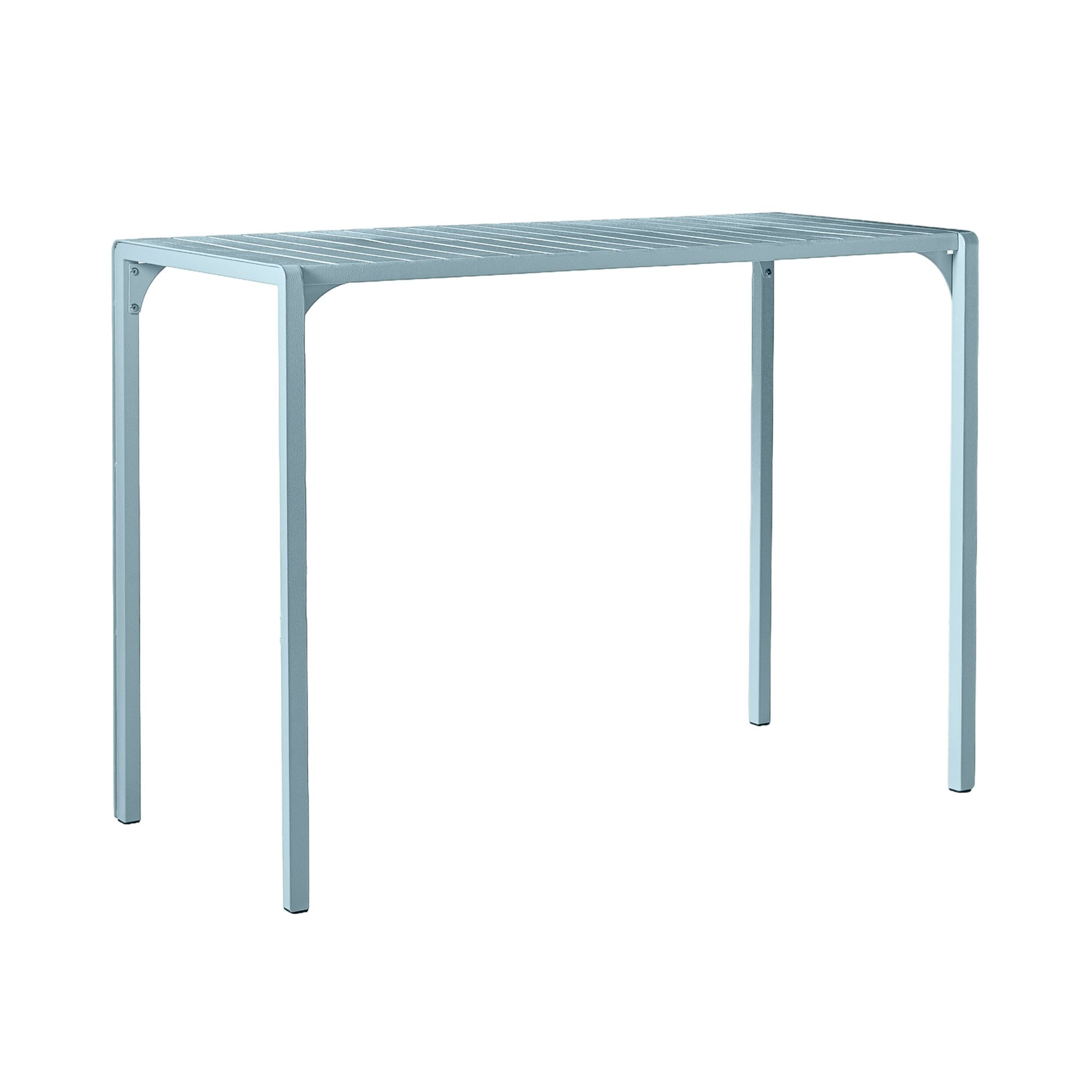 Kace Outdoor Bar Table 140cm Blue Haze
