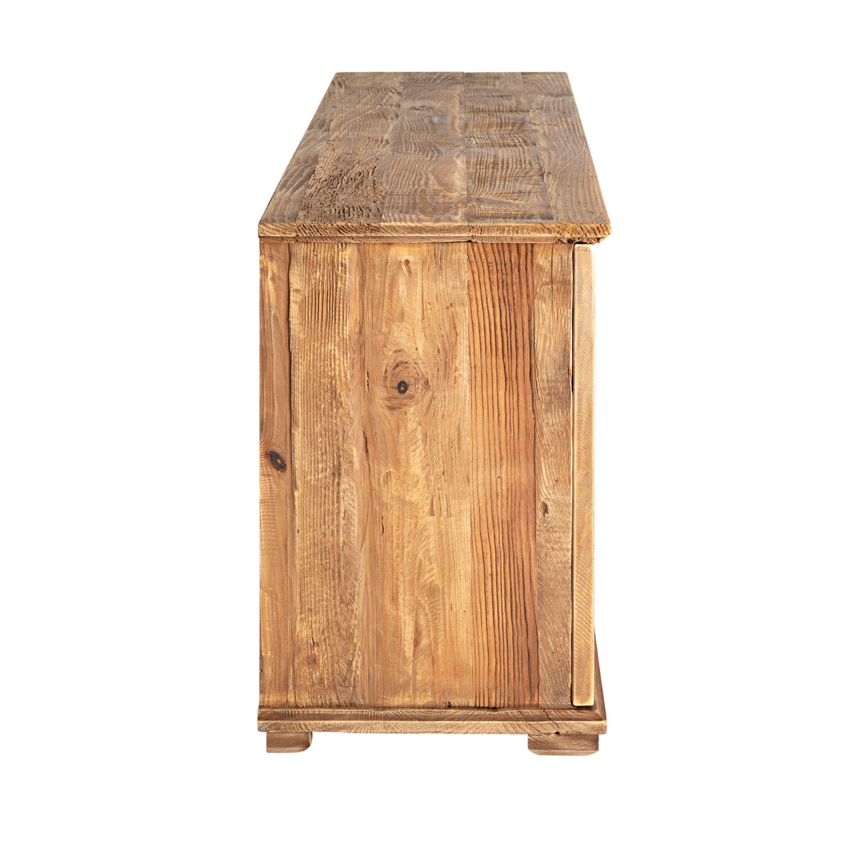 Kalise Reclaimed Timber 3 Glass Door Sideboard