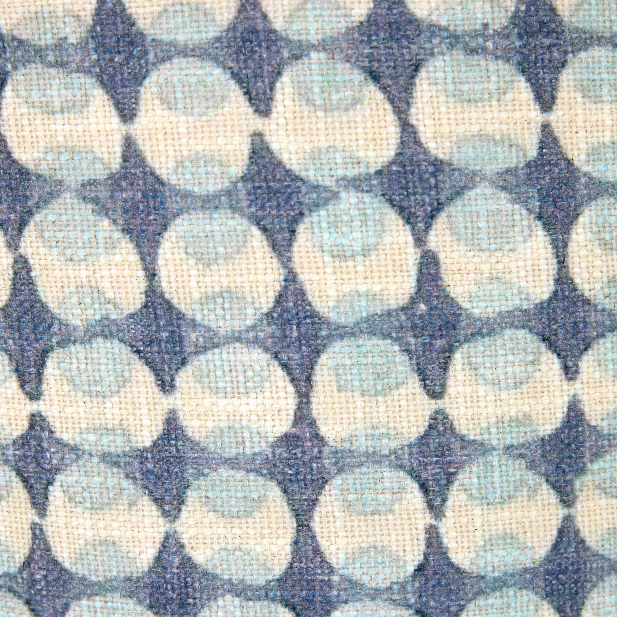 Drum Shade Blue 45x30cm