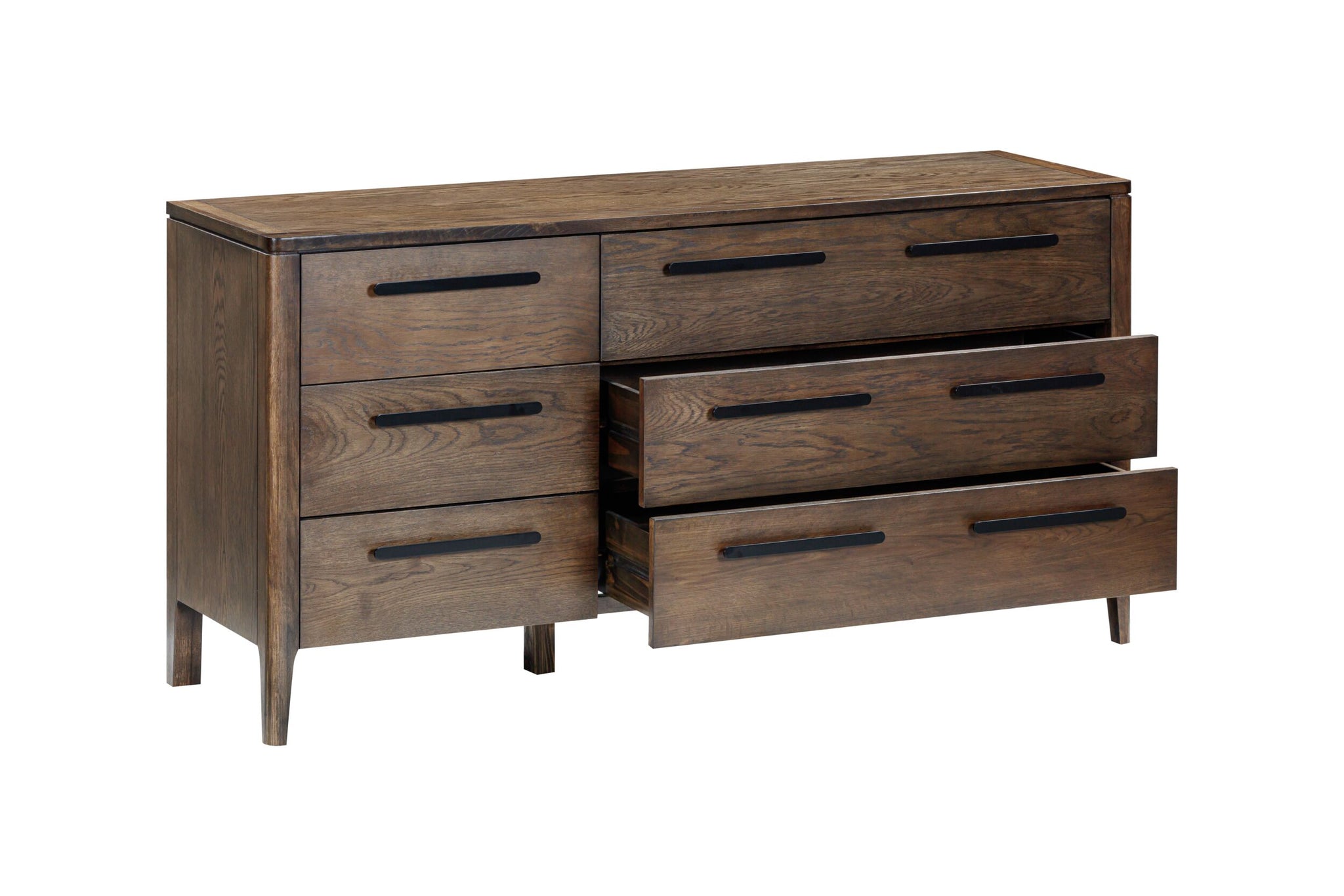 Oslo Low 6 Drawer Chest Boco Oak