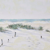 Path To The Sea I Canvas Print 120x60cm