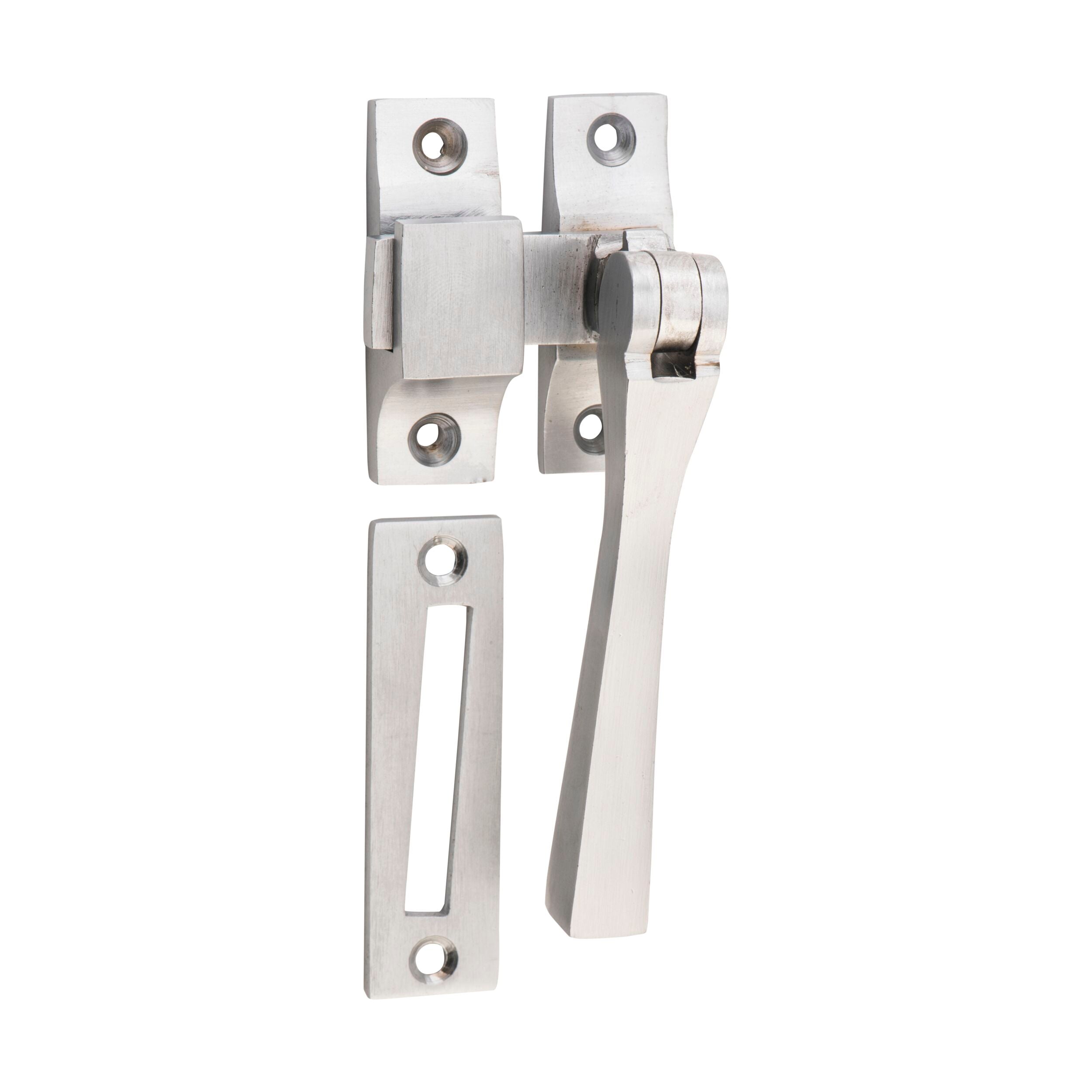 1693 Casement Fastener Square Satin Chrome W35xP30