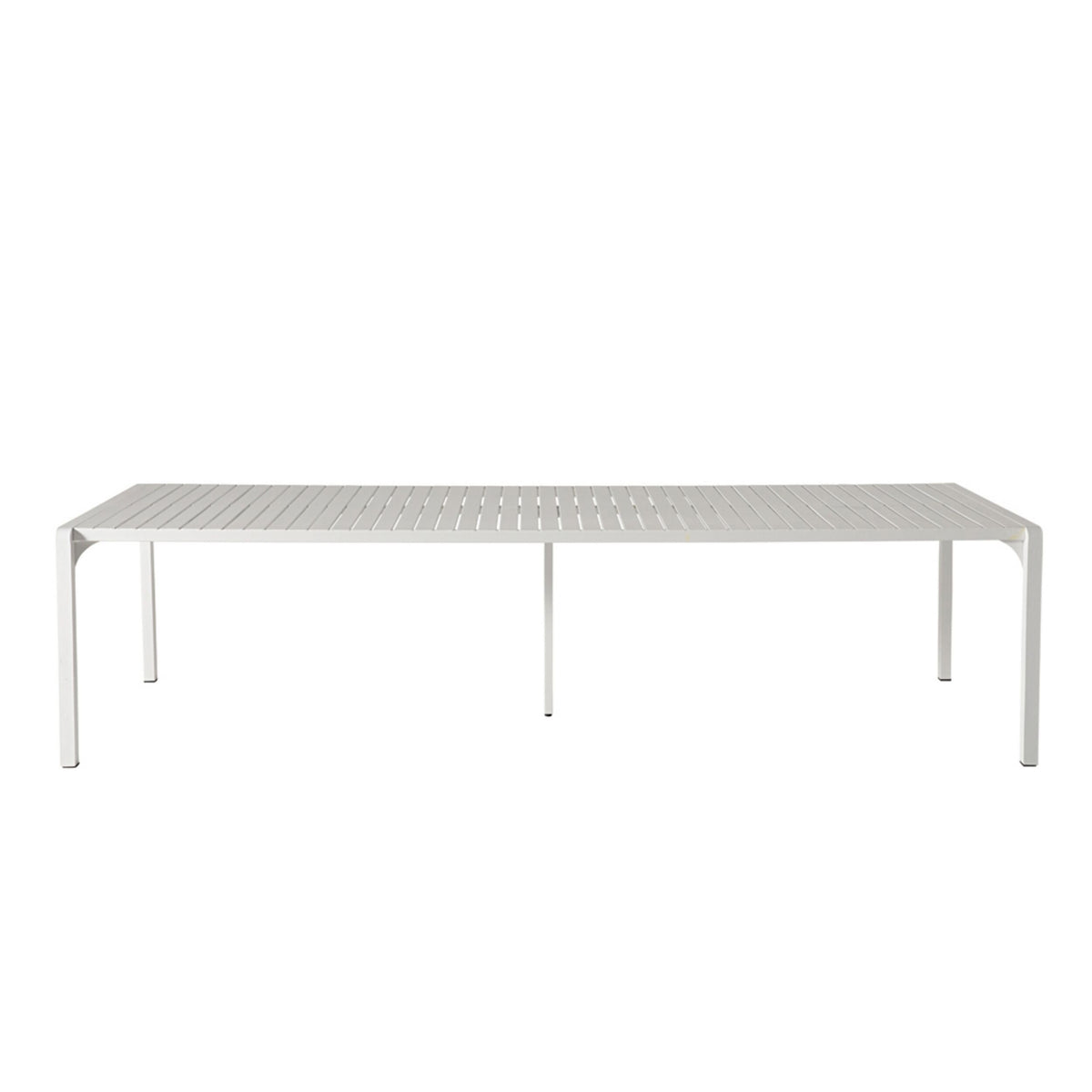 Kace Dining Table 300cm White with 2 Kace Dining Bench 284cm White Package