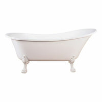 Alto Bath 1520mm with White Feet Package