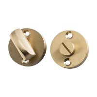 6631 Privacy Turn Round Satin Brass D35mm