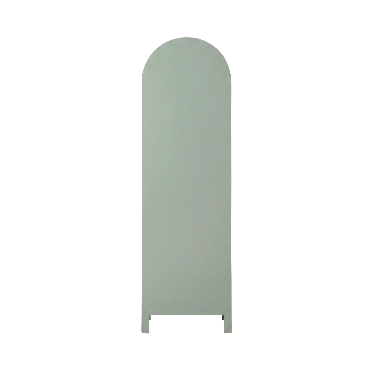 Paige Curved Display Cabinet Sage