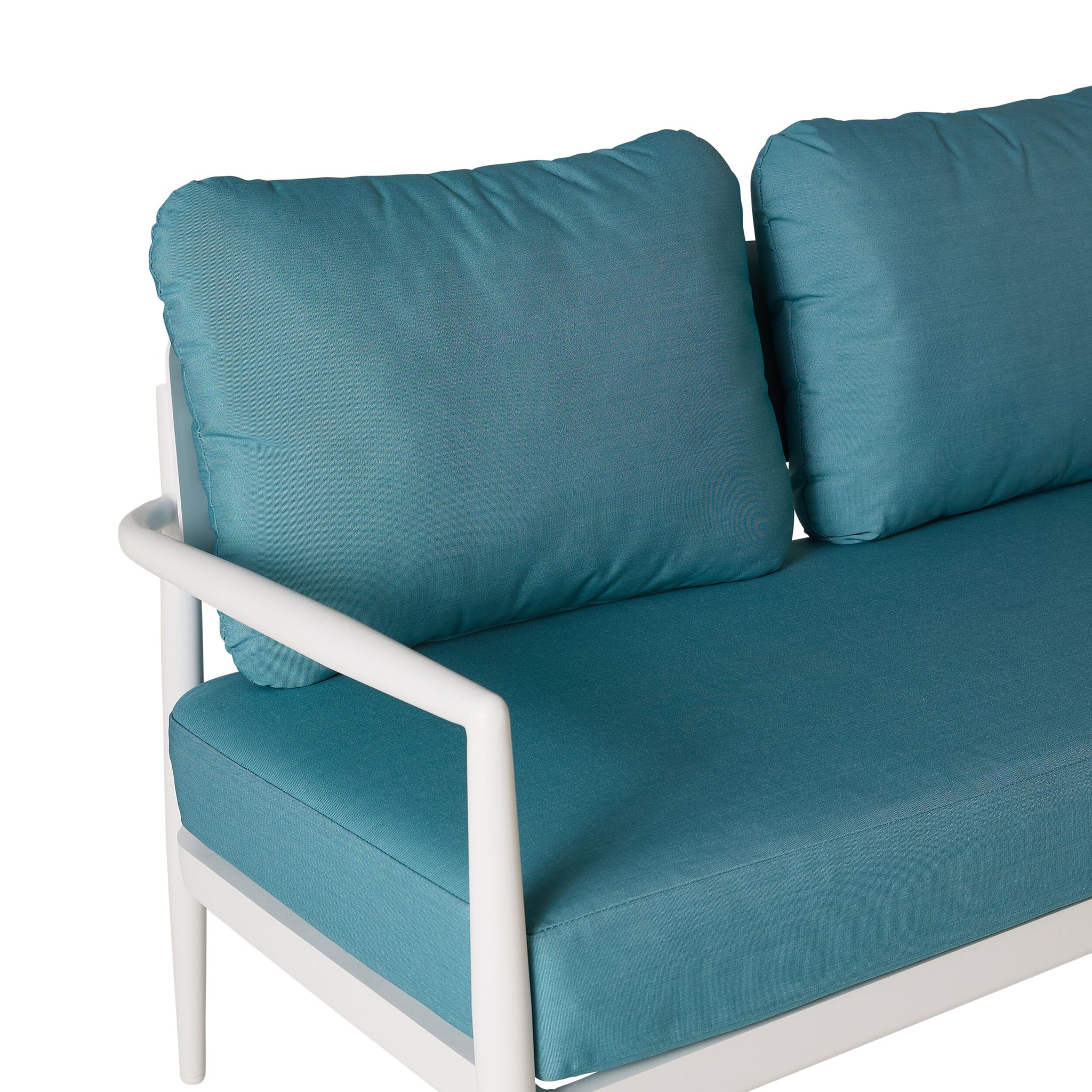 Poppie 3 Seater Sofa Chambray Blue