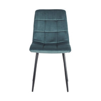 Max Velvet Dining Chair Ivy Teal