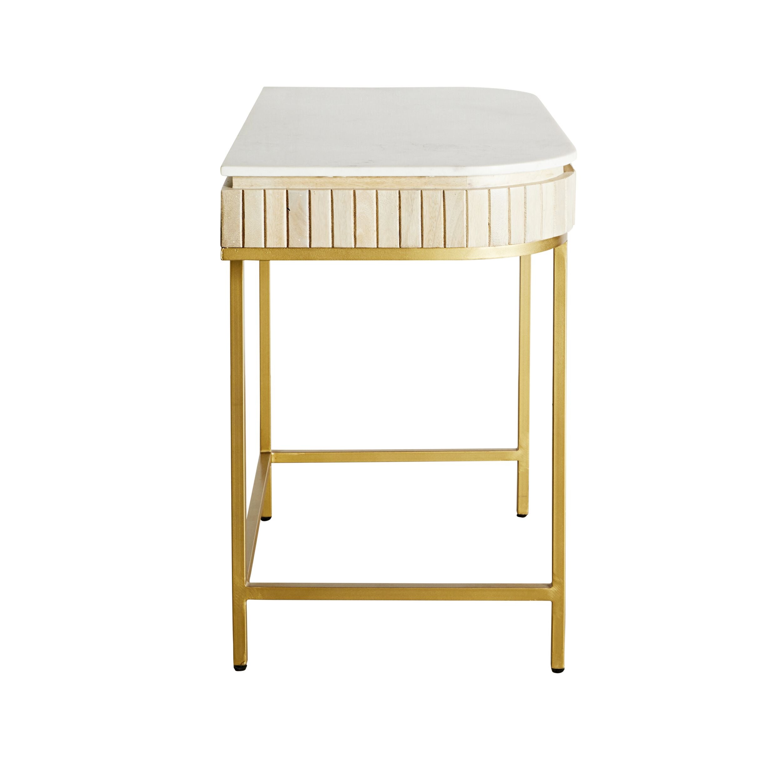 Deva Desk with Marble Top