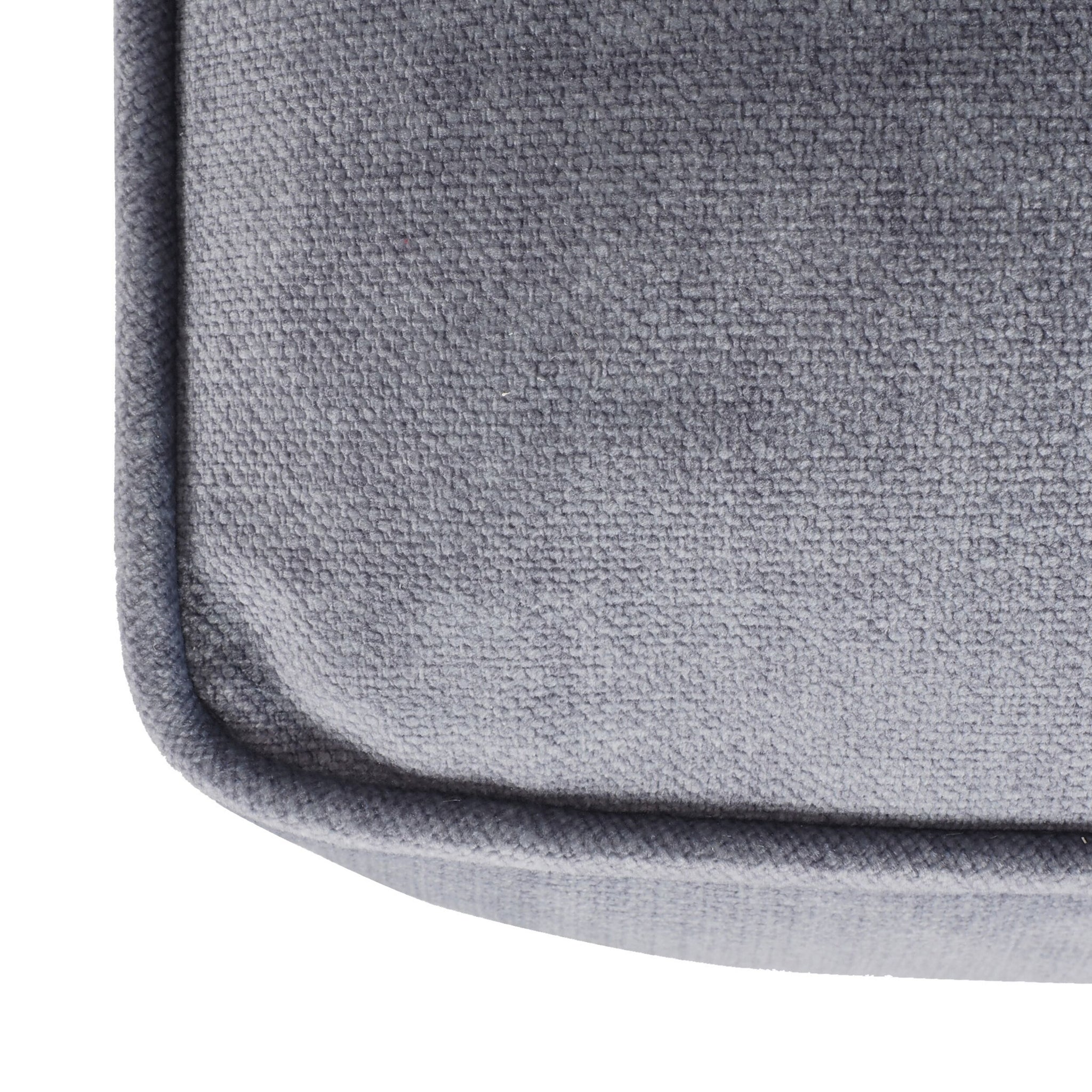 Lisette 3.5 Seater Velvet Deep Sofa Aura Storm