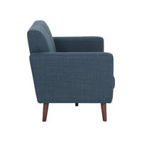 Frankie 2 Seater Sofa Steel Blue Weave