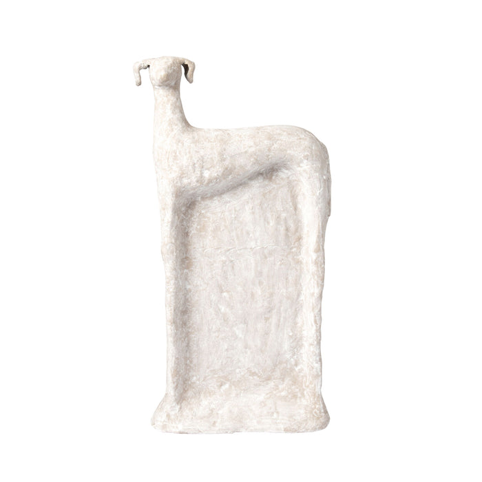 Atelier Animalia Graceful Whippet Statue Grey