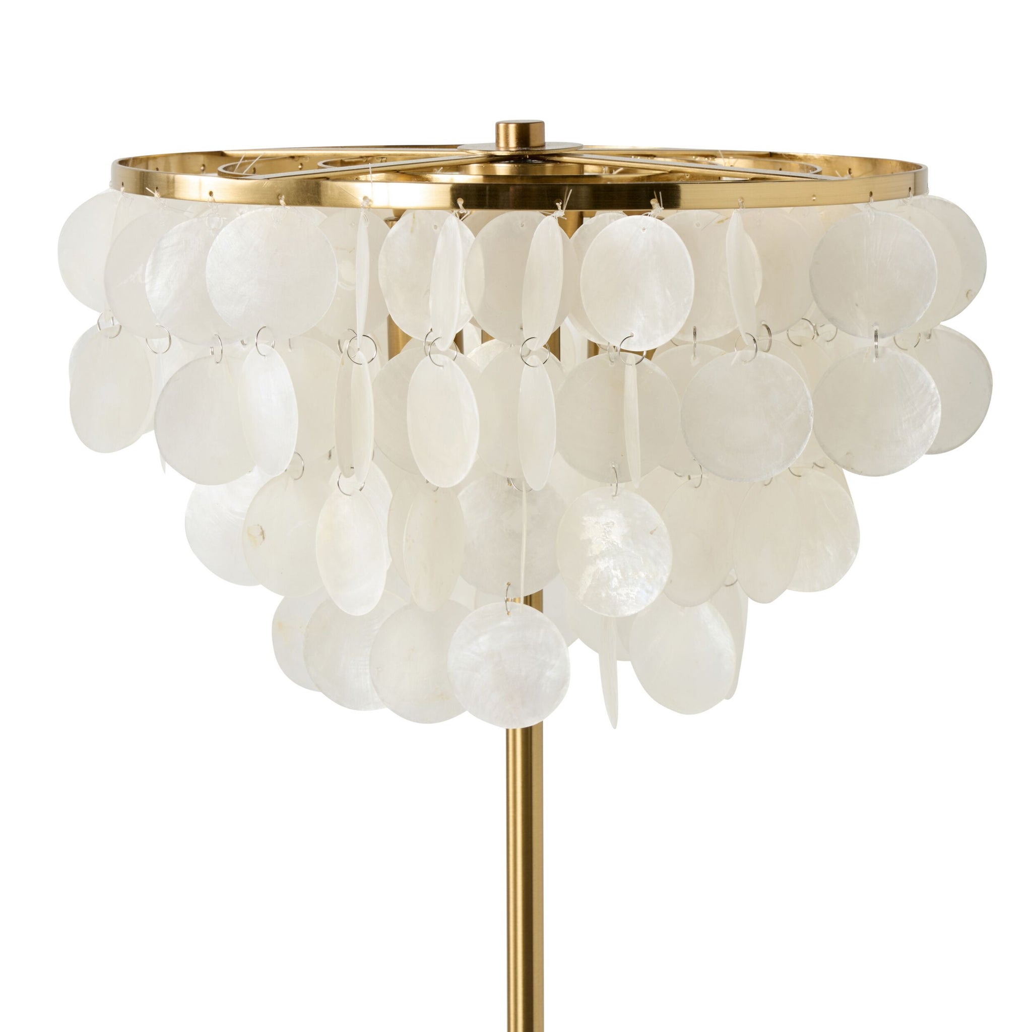 Mirella Capiz Table Lamp 49cm