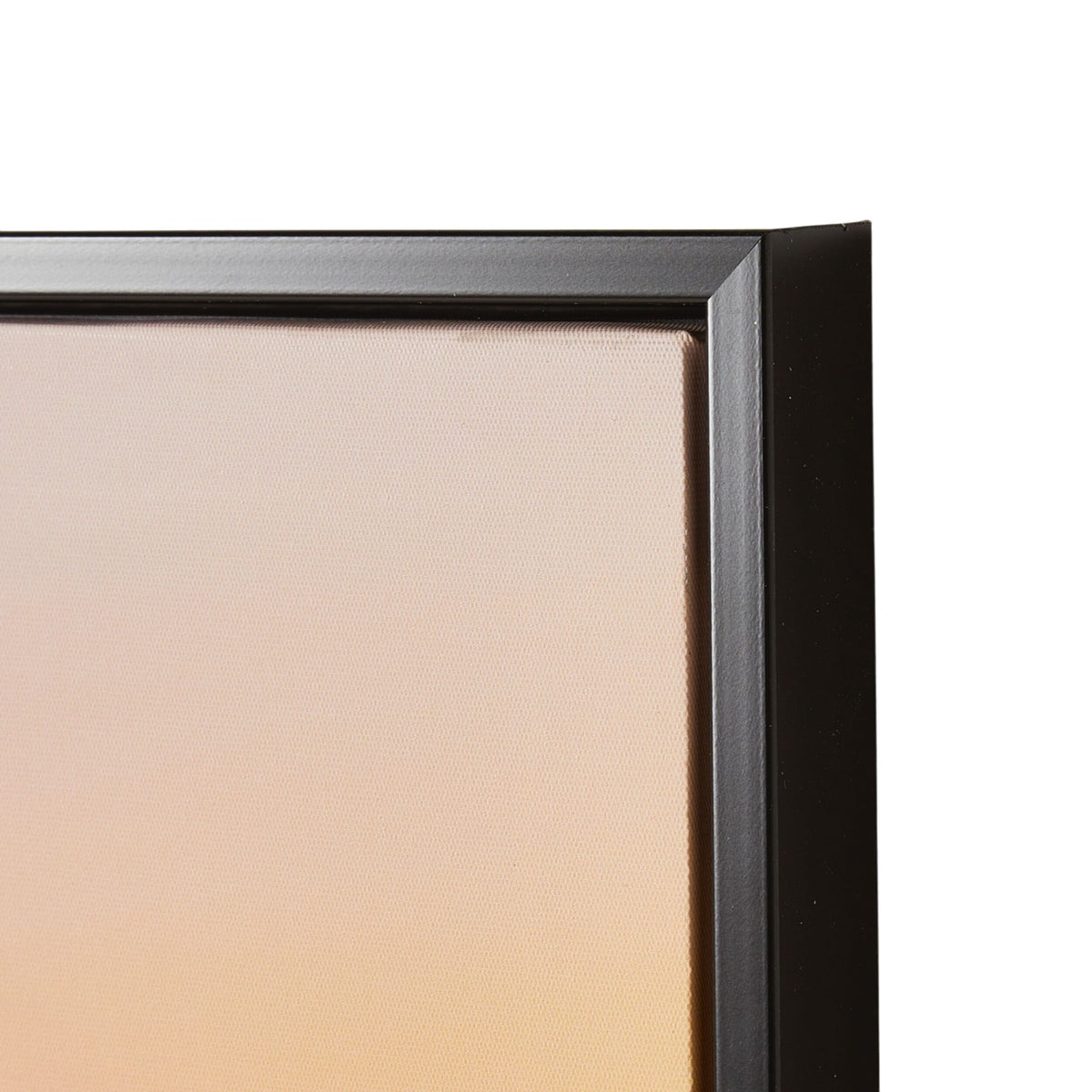 Dusking Framed Canvas Print 60x60cm