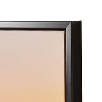 Dusking Framed Canvas Print 60x60cm