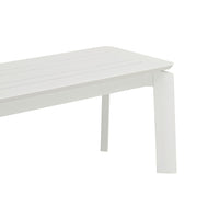 Santana Bench 185cm White