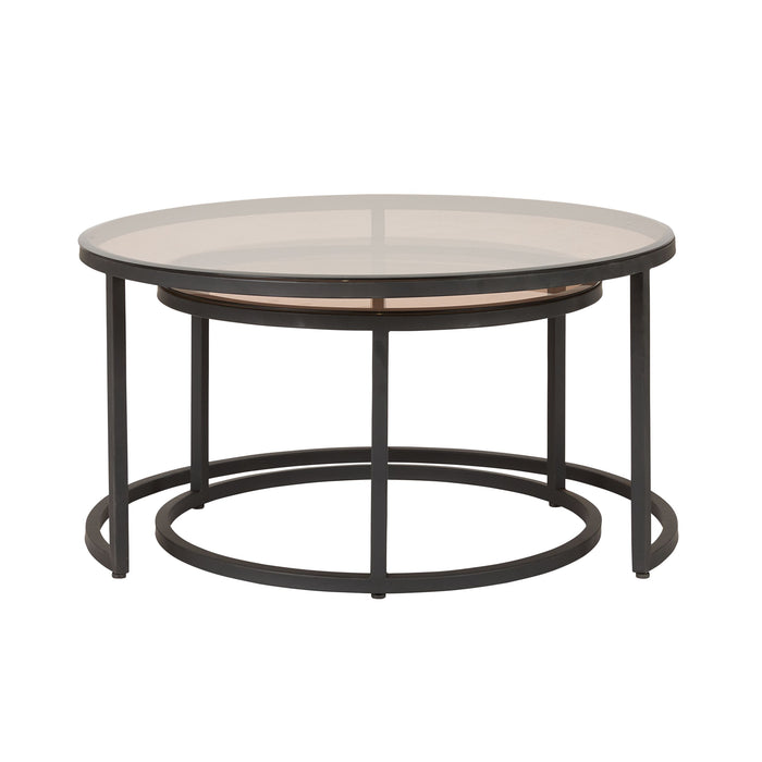 Bowie Nested Glass Coffee Table