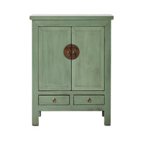 Sansha 2 Door & 2 Drawer Sideboard Sage Green