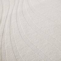 Ripple Hi Lo Rug White Sand 150x240cm