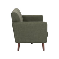 Frankie 2 Seater Sofa Olive Green Weave