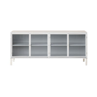 Nero Entertainment Unit 120 x 40 x 50cm White & Grey