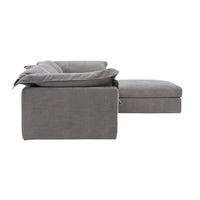 Laze Modular Chaise Sofa Twilight Grey