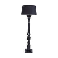 Antique Black Floor Lamp 160cm