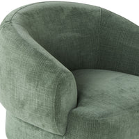 Lyra Swivel Occasional Chair Solace Moss