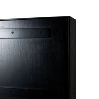 Odin Vanity Mirror Cabinet Black Oak 610x762mm