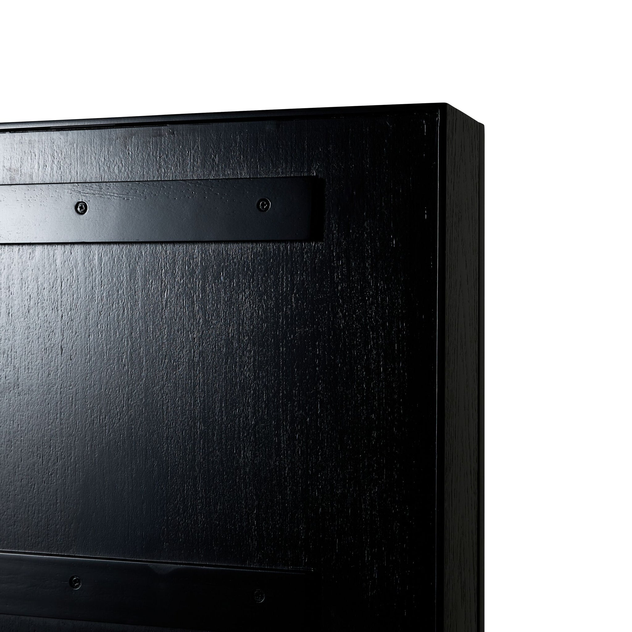 Odin Vanity Mirror Cabinet Black Oak 610x762mm