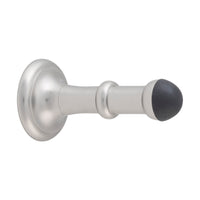 6612 Door Stop Concealed Fix Small Satin Nickel D43xP80mm