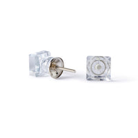 Glass Square Knob 3.5cm