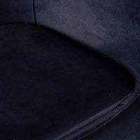 Luka Occasional Chair Velvet Midnight Blue