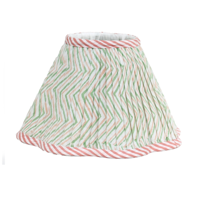 Loni Scallop Tapered Shade Mint Blush 25cm
