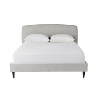 Riley Queen Bed Light Grey