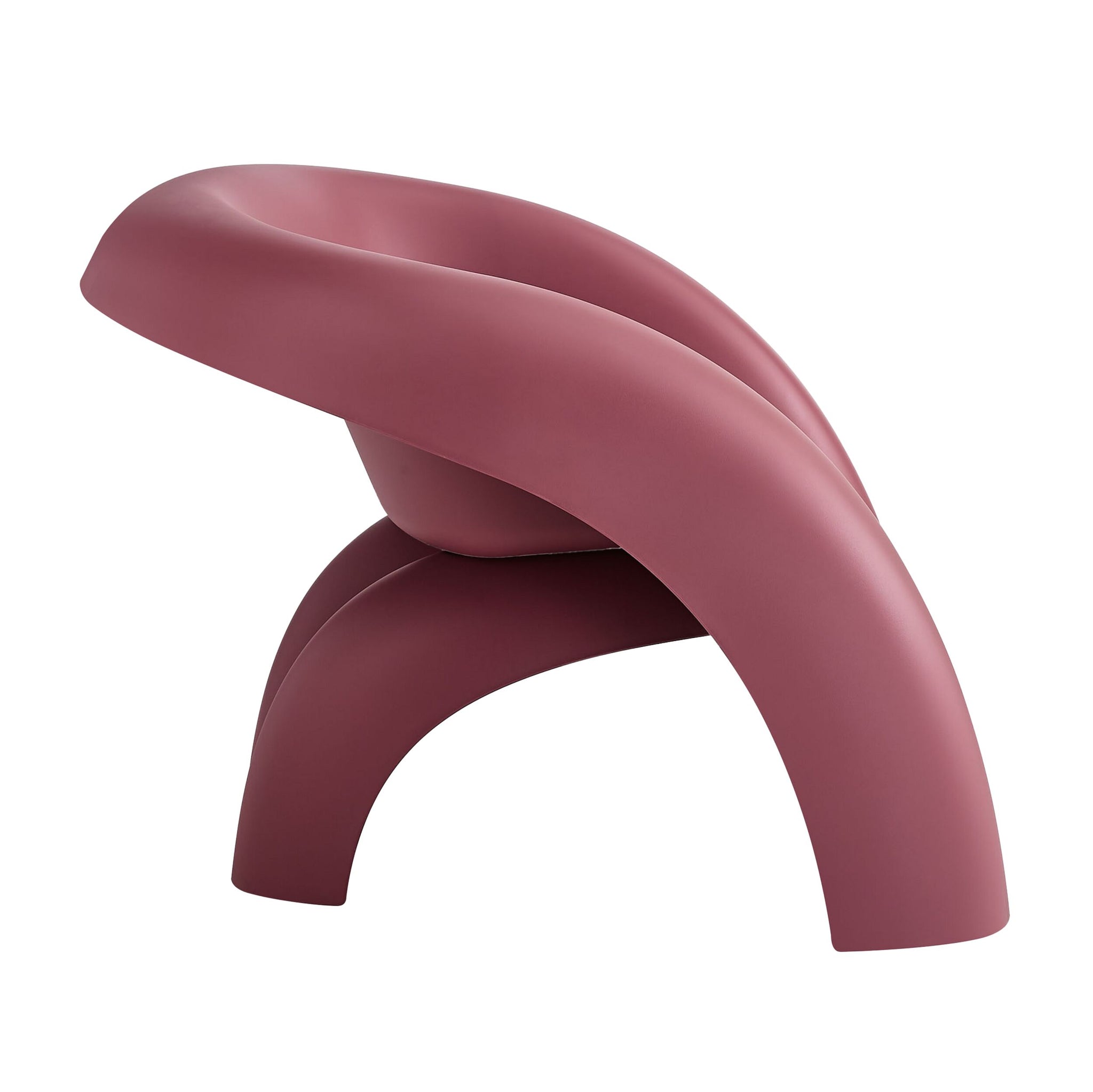 Arc Occasional Chair Dusty Rose
