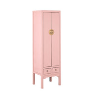 Sansha Narrow Wedding Cabinet Blush Pink