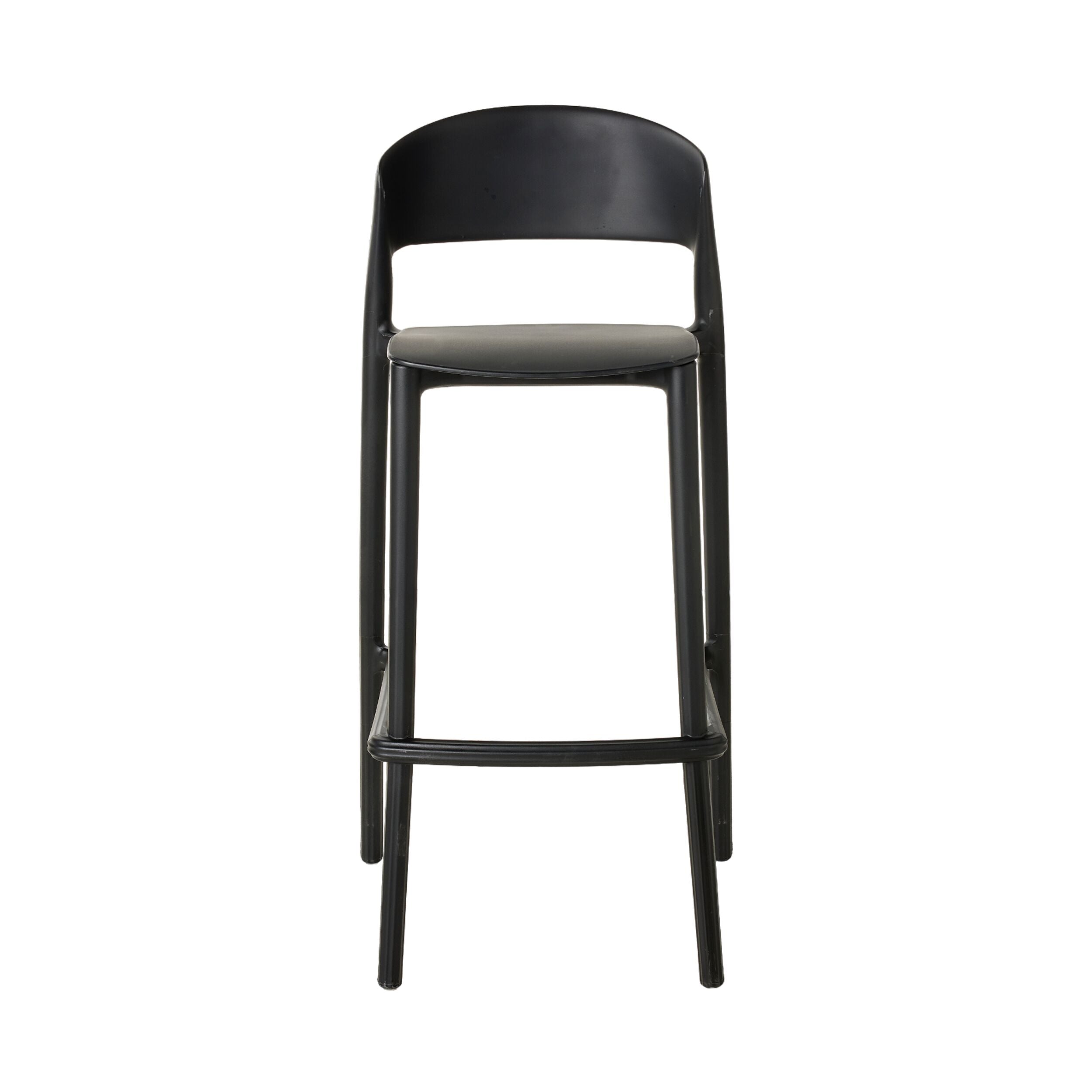 Poppy Bar Stool Black