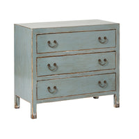 Sansha 3 Drawer Chest Dove Grey